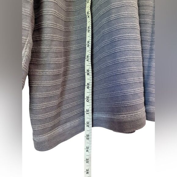 Tommy Bahama Striped Men's Reversible Long Sleeve Shirt XLT Split Neck - Picture 5 of 8